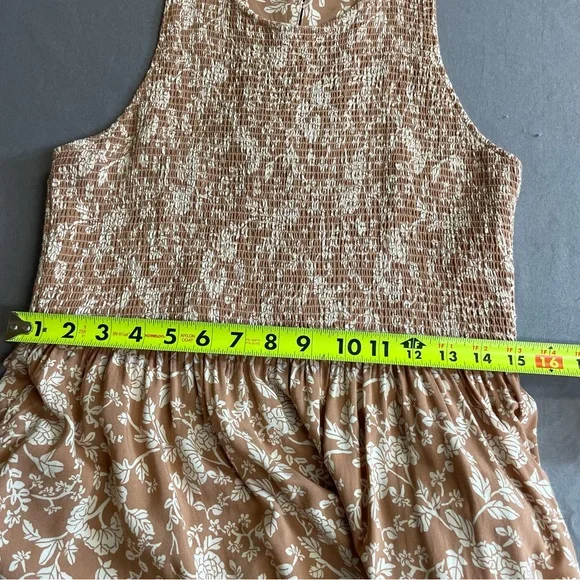 Matilda Jane Just Imagine Lauren smocked floral print midi dress large - Picture 12 of 13